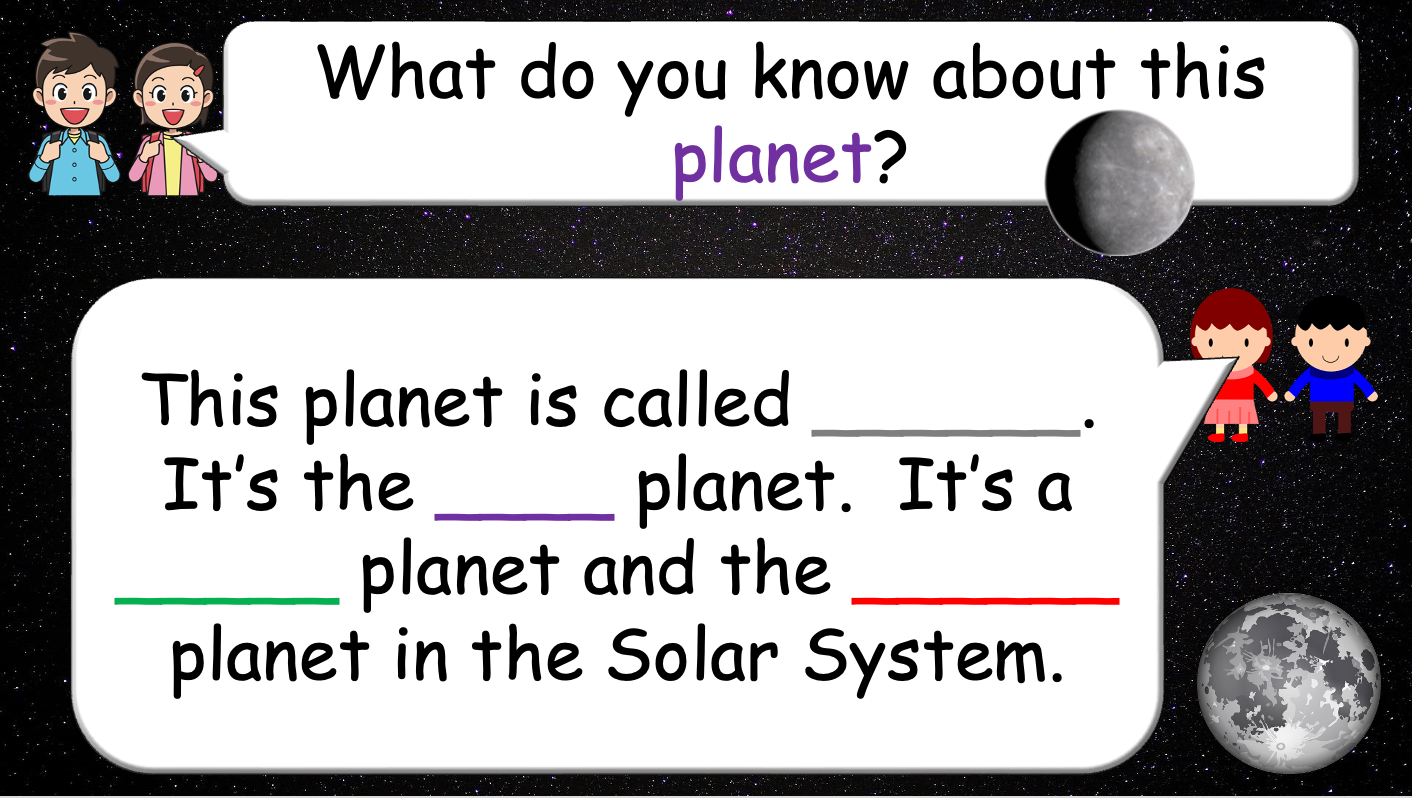 Grade 4 - ESL Lesson - Solar System - Part 2 - PowerPoint Lesson