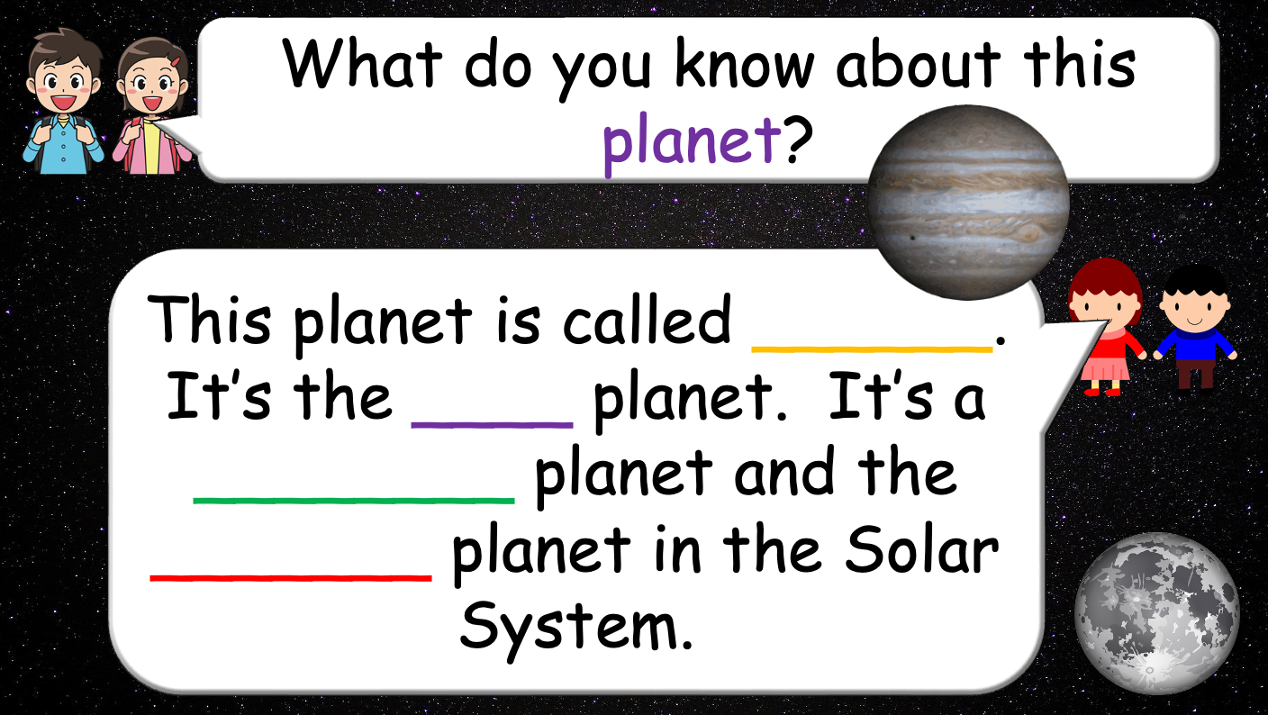Grade 4 - ESL Lesson - Solar System - Part 2 - PowerPoint Lesson