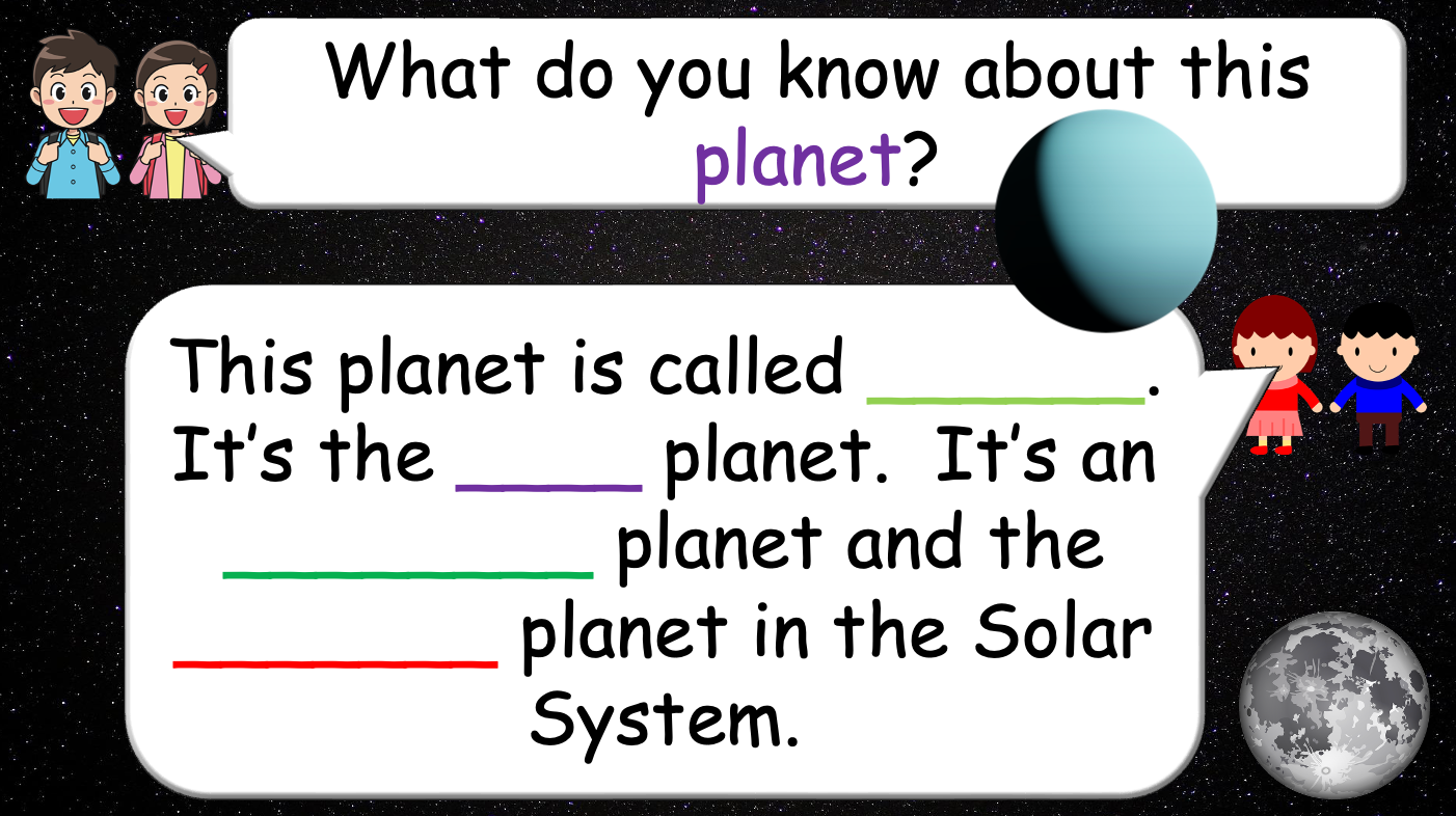 Grade 4 - ESL Lesson - Solar System - Part 2 - PowerPoint Lesson