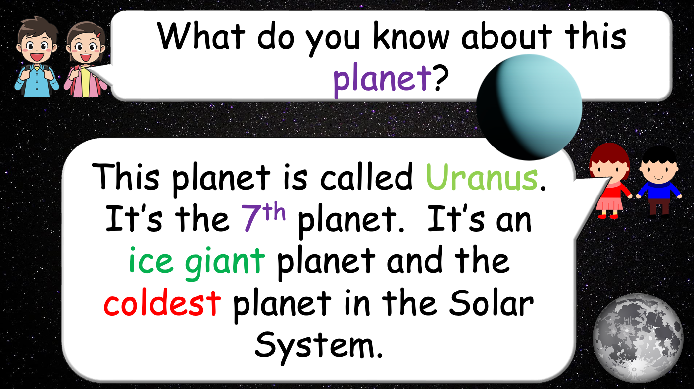 Grade 4 - ESL Lesson - Solar System - Part 2 - PowerPoint Lesson