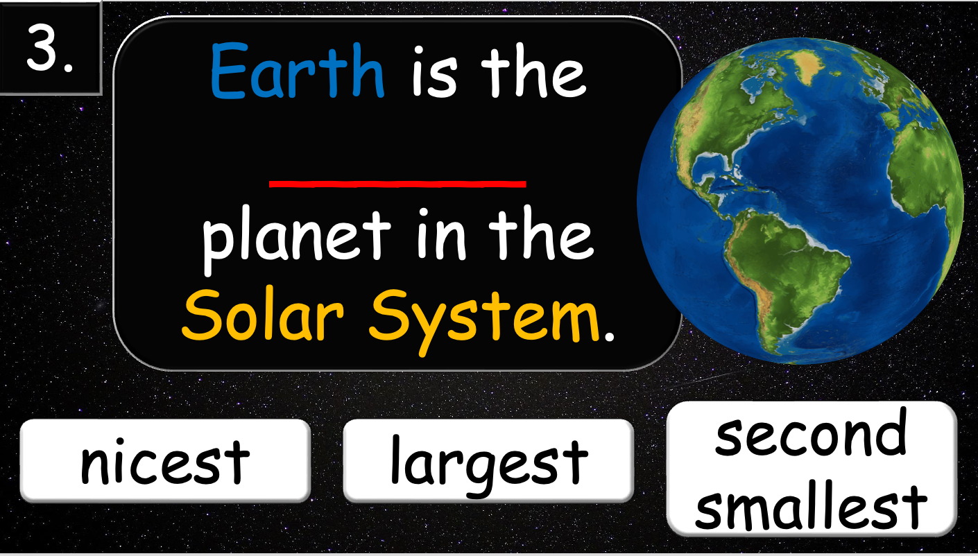 Grade 4 - ESL Lesson - Solar System - Part 2 - PowerPoint Lesson