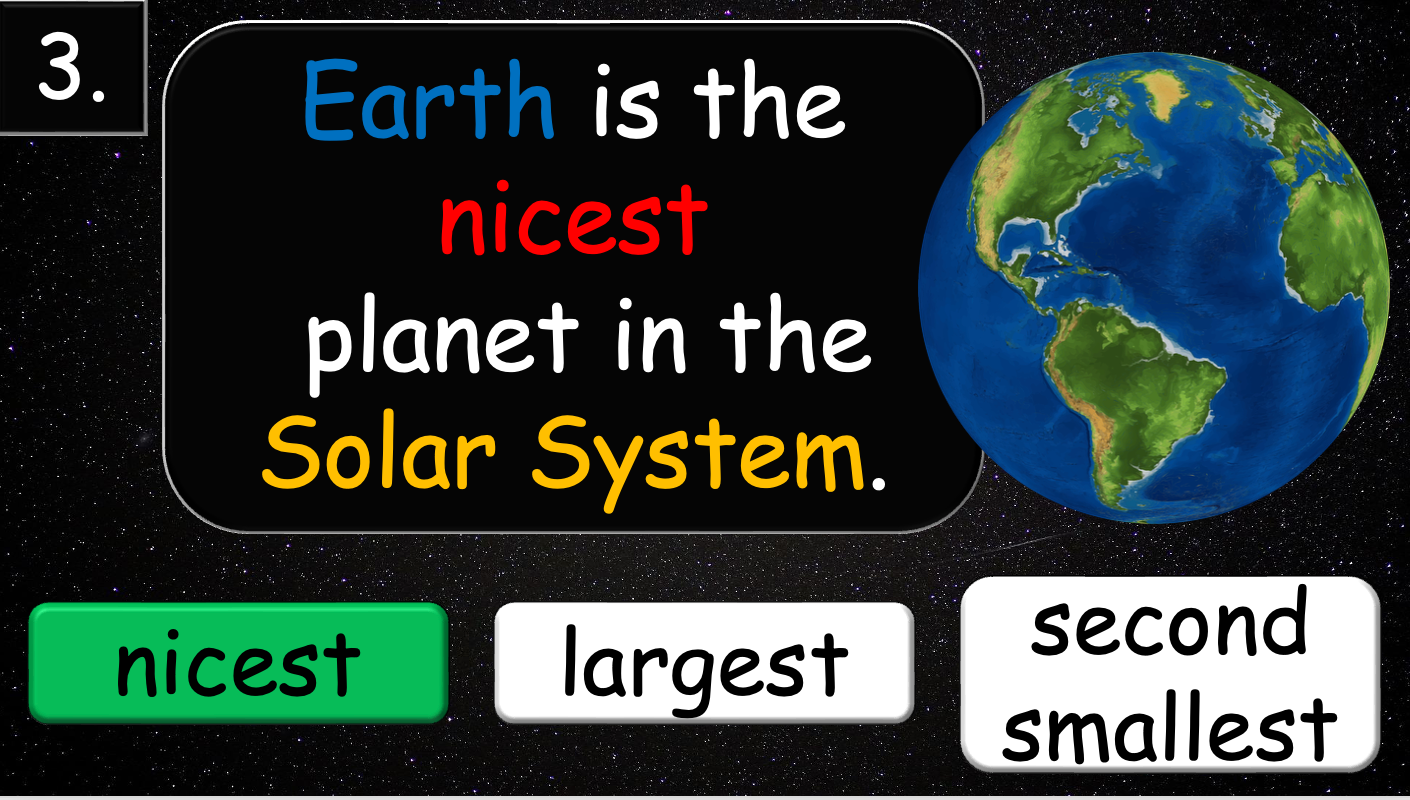 Grade 4 - ESL Lesson - Solar System - Part 2 - PowerPoint Lesson