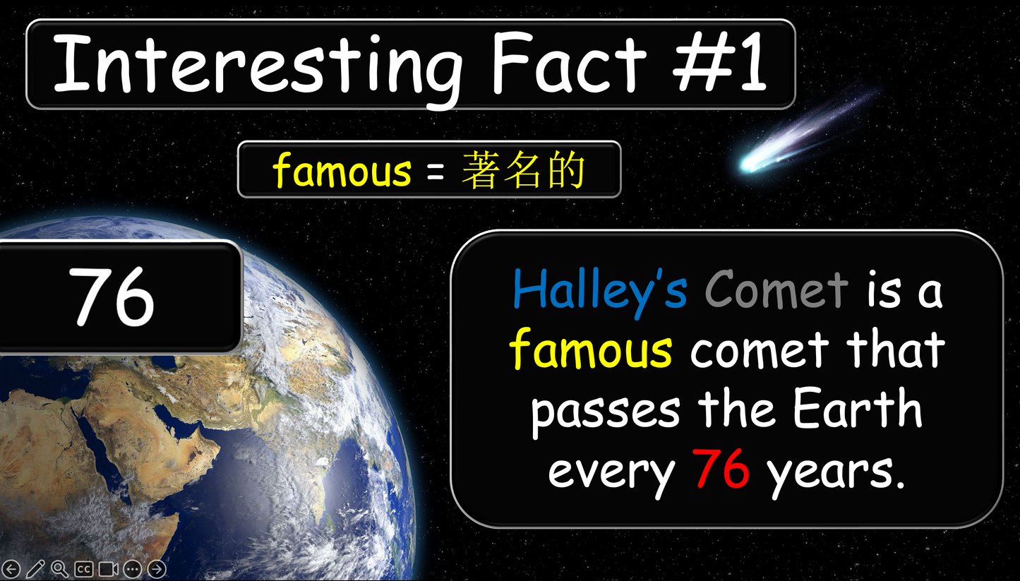 Grade 4 - ESL Lesson - Solar System - Part 2 - PowerPoint Lesson