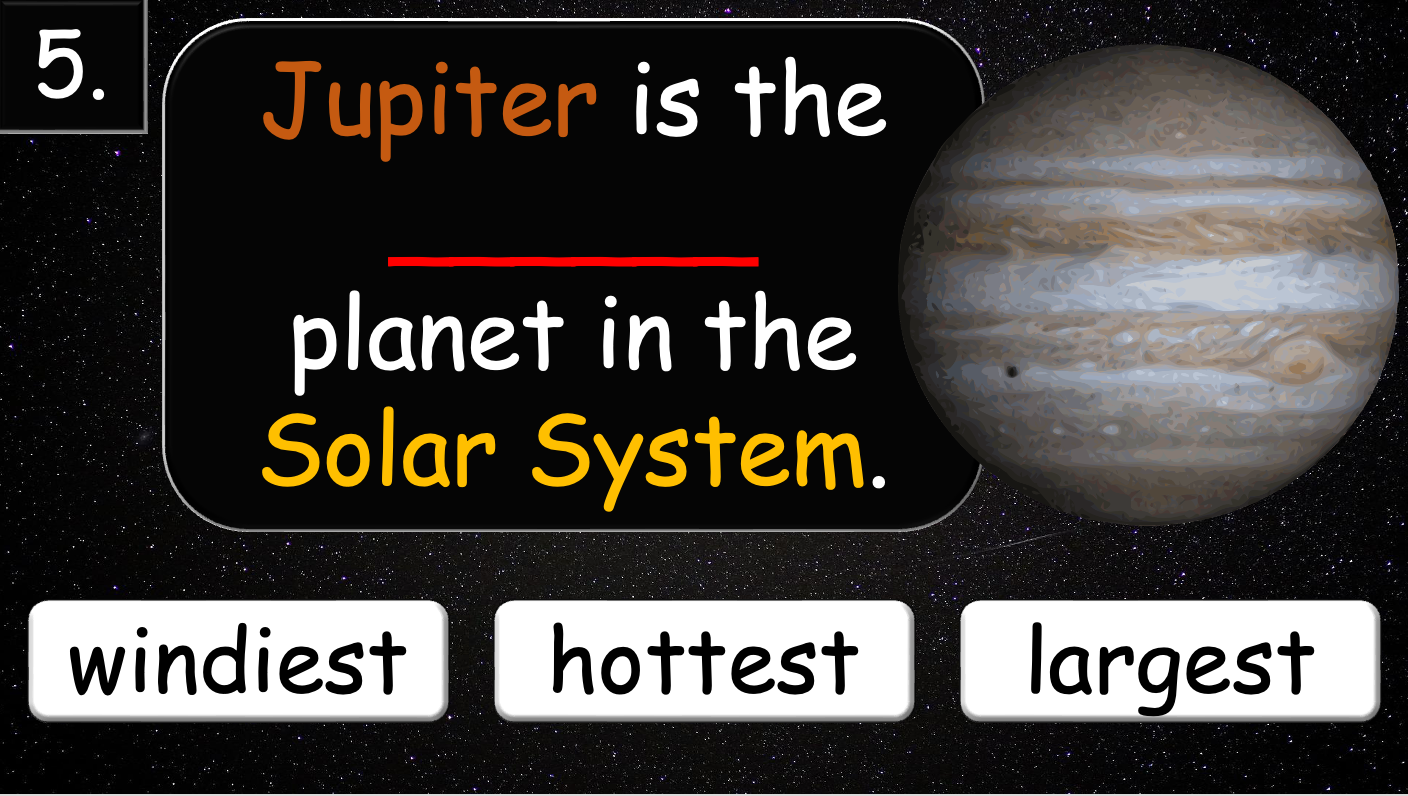 Grade 4 - ESL Lesson - Solar System - Part 2 - PowerPoint Lesson