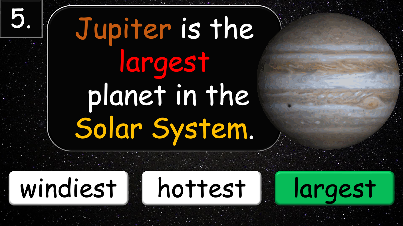 Grade 4 - ESL Lesson - Solar System - Part 2 - PowerPoint Lesson