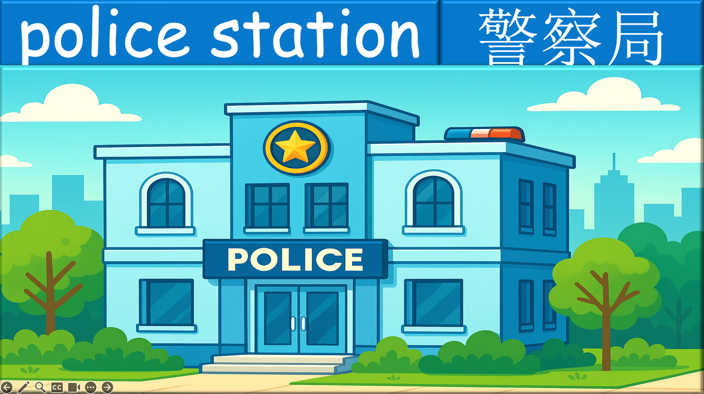 Grade 2-3 - ESL Lesson - Places Around Town