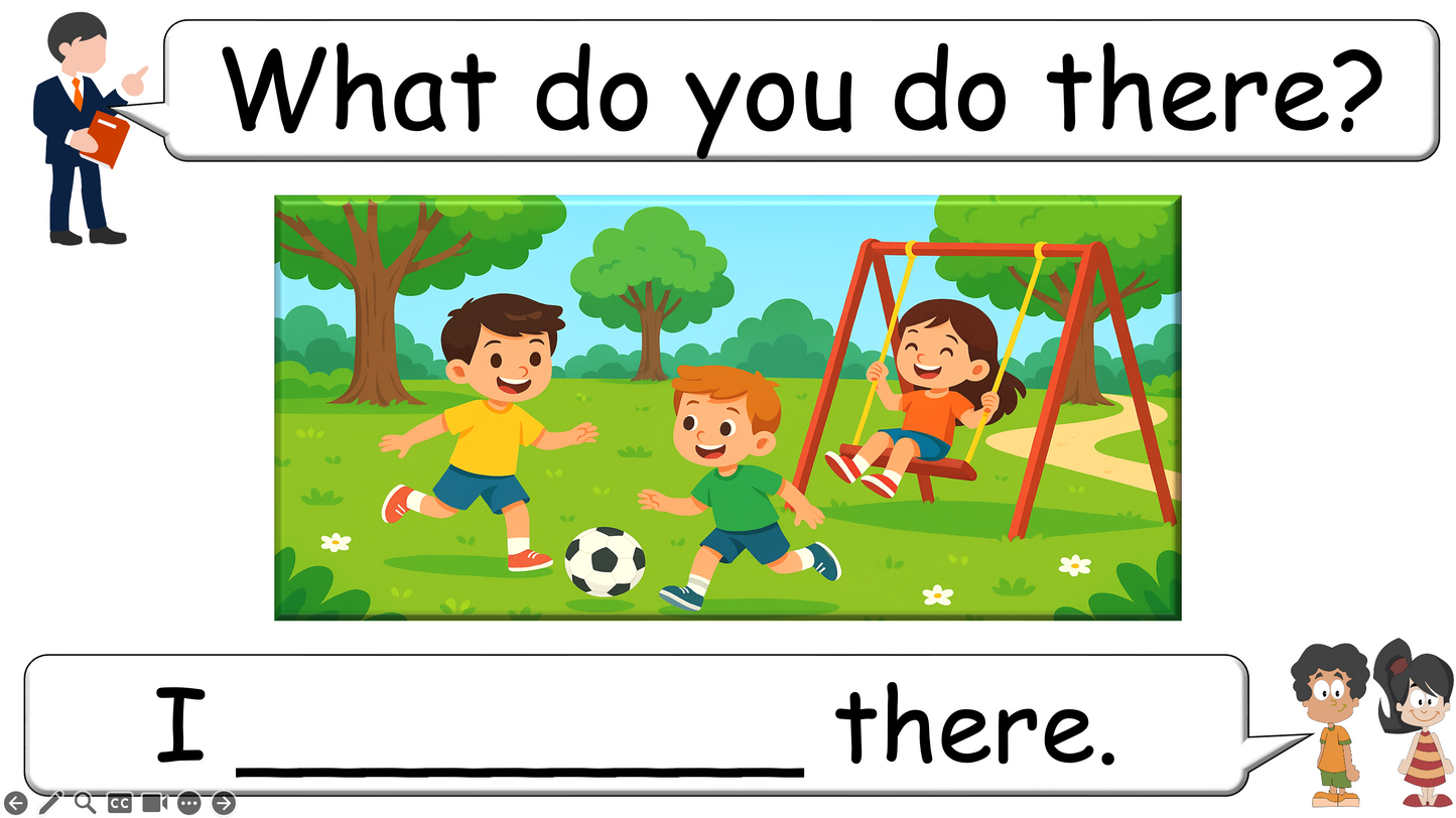 Grade 2-3 - ESL Lesson - Places Around Town