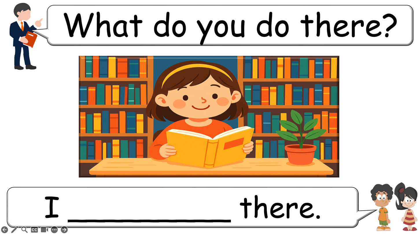 Grade 2-3 - ESL Lesson - Places Around Town