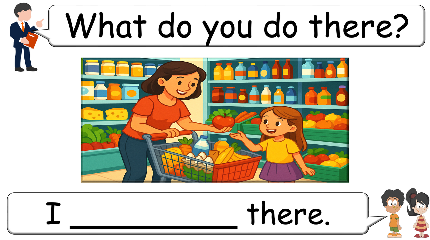 Grade 2-3 - ESL Lesson - Places Around Town