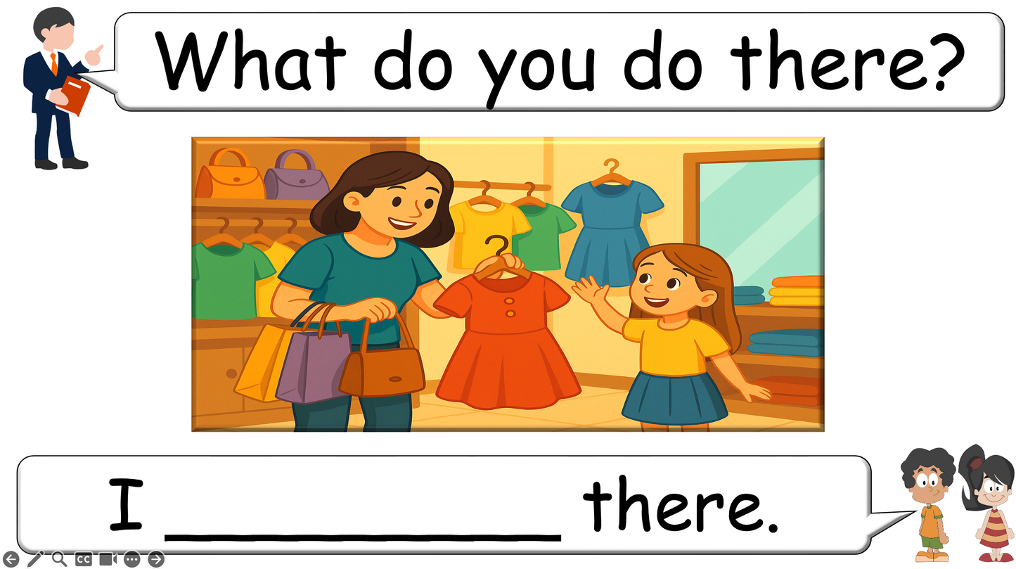 Grade 2-3 - ESL Lesson - Places Around Town