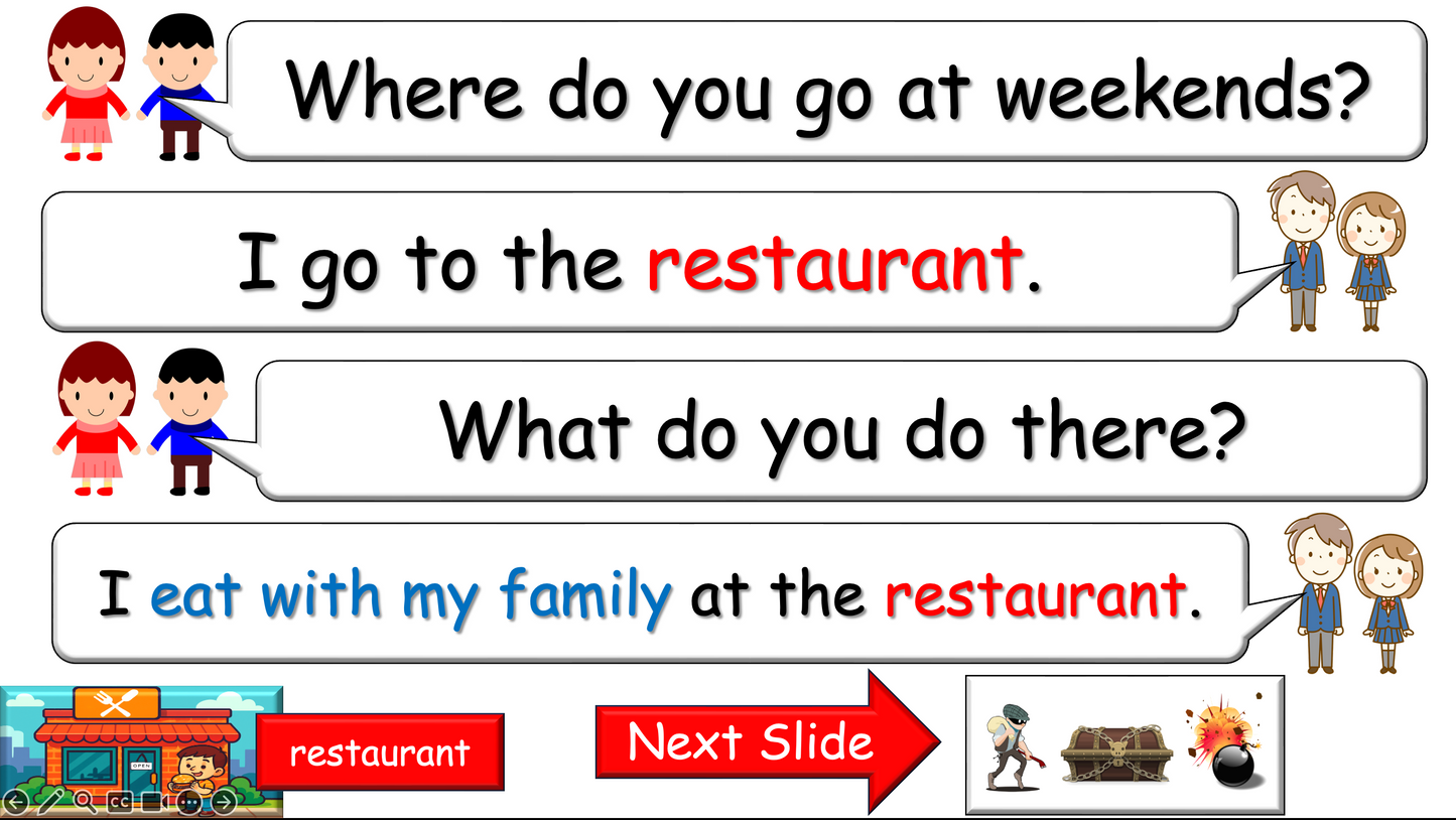 Grade 2-3 - ESL Lesson - Places Around Town