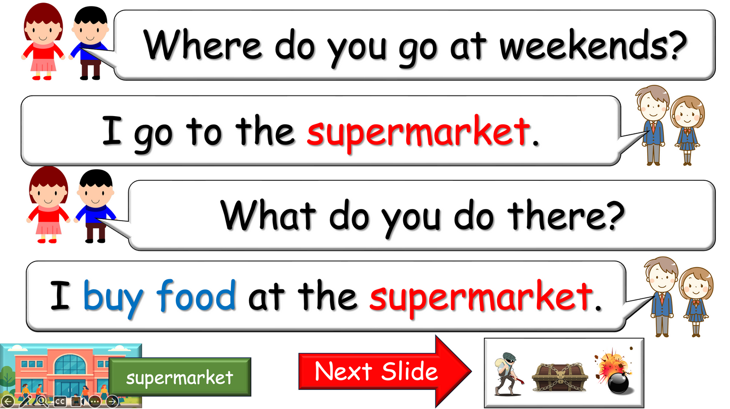 Grade 2-3 - ESL Lesson - Places Around Town