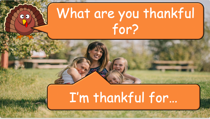 Grade 4 - ESL Lesson - Thanksgiving - PowerPoint Lesson