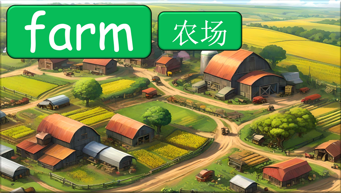 Grade 1-2 - ESL Lesson - On the Farm - Animal Sounds - PowerPoint Lesson