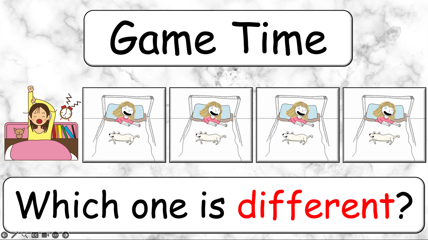 Grade 4 - ESL Lesson - Daily Routine / Time - PowerPoint Lesson