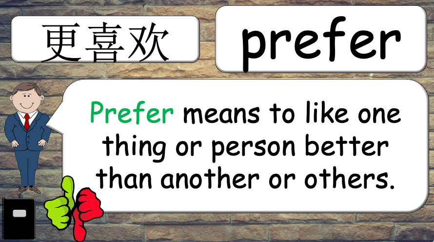 Grade 4 - ESL Lesson - Different Preferences - PowerPoint Lesson