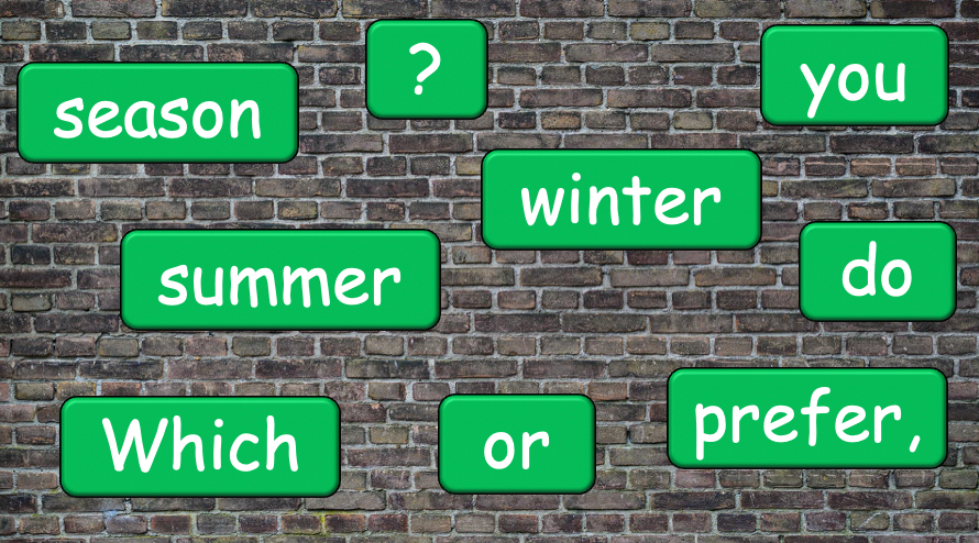 Grade 4 - ESL Lesson - Different Preferences - PowerPoint Lesson