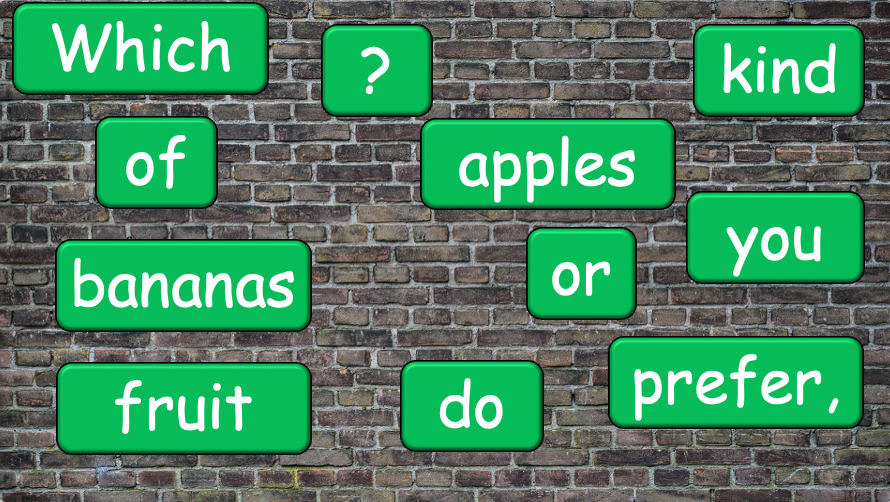 Grade 4 - ESL Lesson - Different Preferences - PowerPoint Lesson