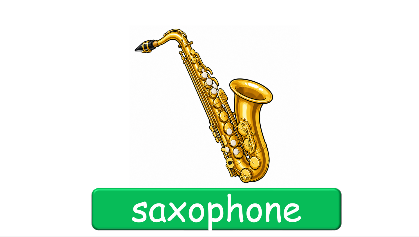 Grade 2-3 - ESL Lesson - Musical Instruments - Part 1