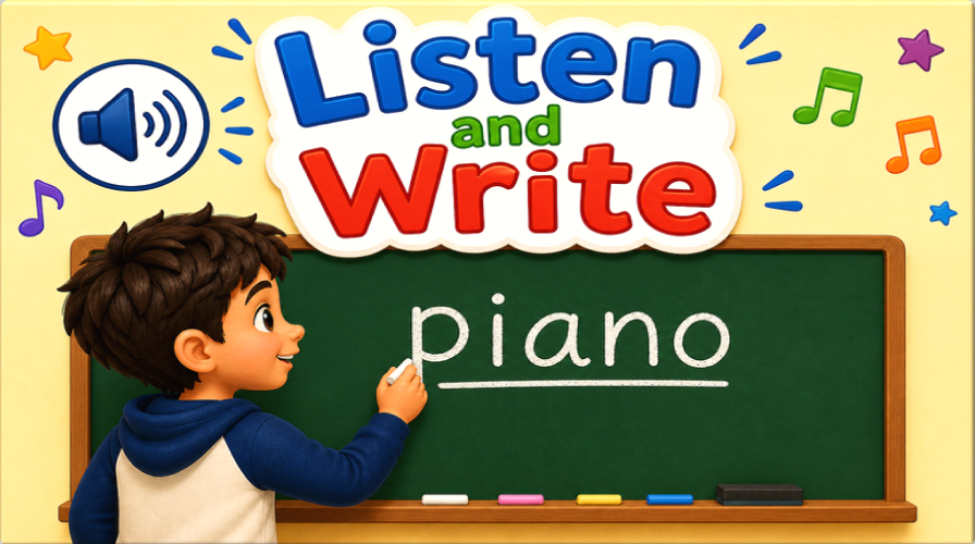 Grade 2-3 - ESL Lesson - Musical Instruments - Part 1