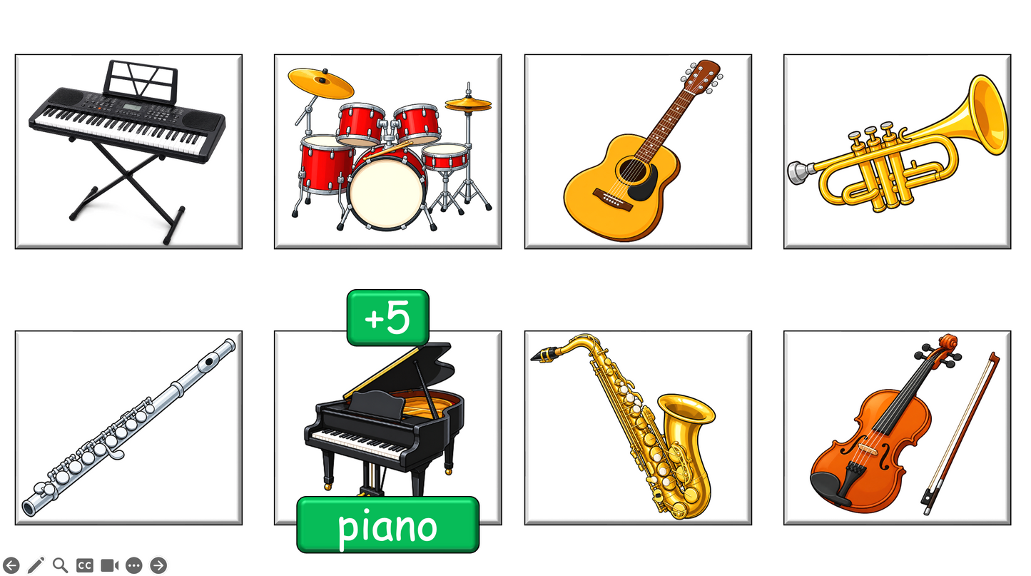 Grade 2-3 - ESL Lesson - Musical Instruments - Part 2