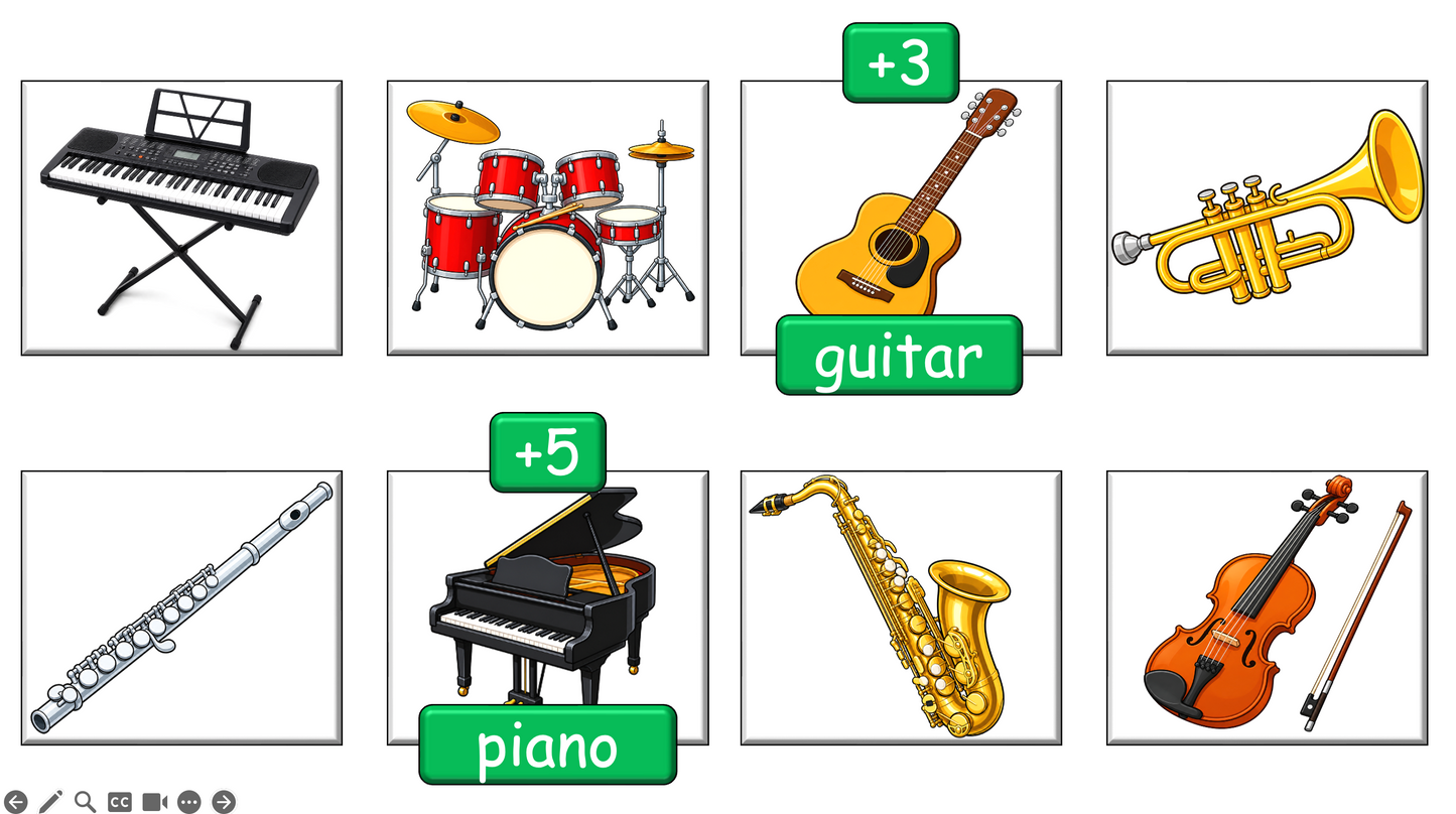 Grade 2-3 - ESL Lesson - Musical Instruments - Part 2