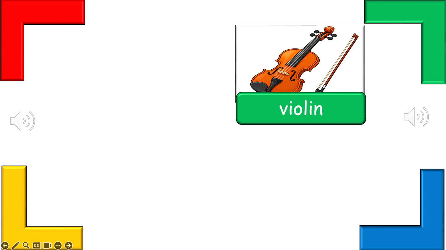 Grade 2-3 - ESL Lesson - Musical Instruments - Part 2