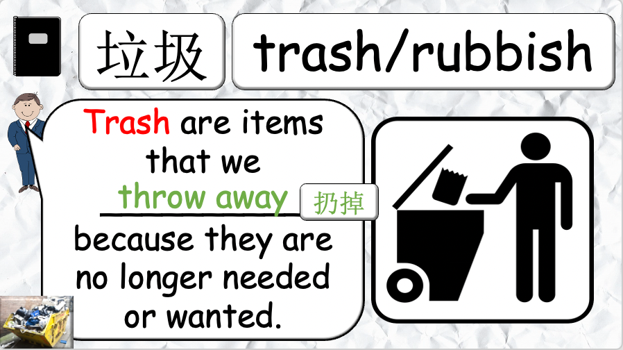 Grade 4-6 - ESL Lesson - Recycling - PowerPoint Lesson