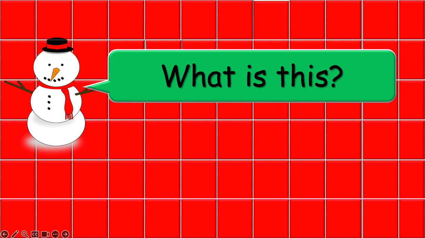 Grade 1-3 - ESL Lesson - Christmas Lesson - PowerPoint Lesson