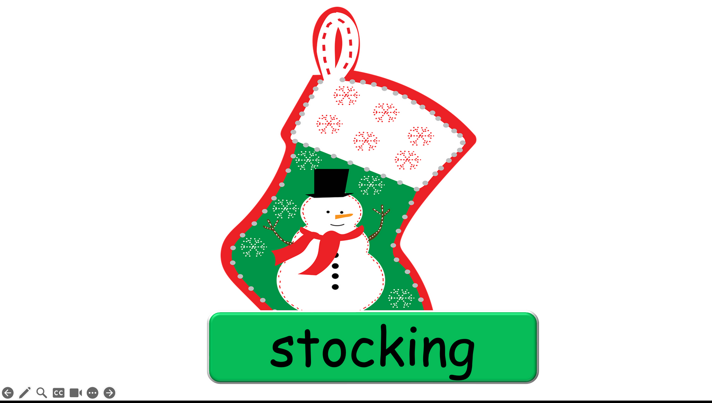 Grade 1-3 - ESL Lesson - Christmas Lesson - PowerPoint Lesson