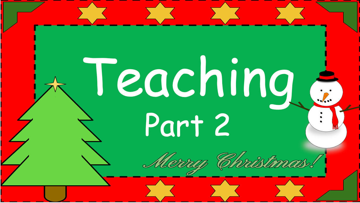 Grade 1-3 - ESL Lesson - Christmas Lesson - PowerPoint Lesson