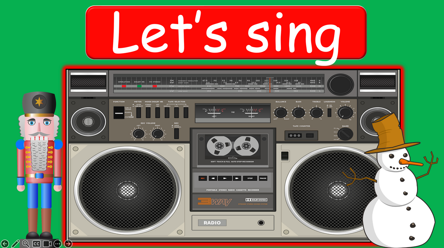 Grade 1-3 - ESL Lesson - Christmas Lesson - PowerPoint Lesson