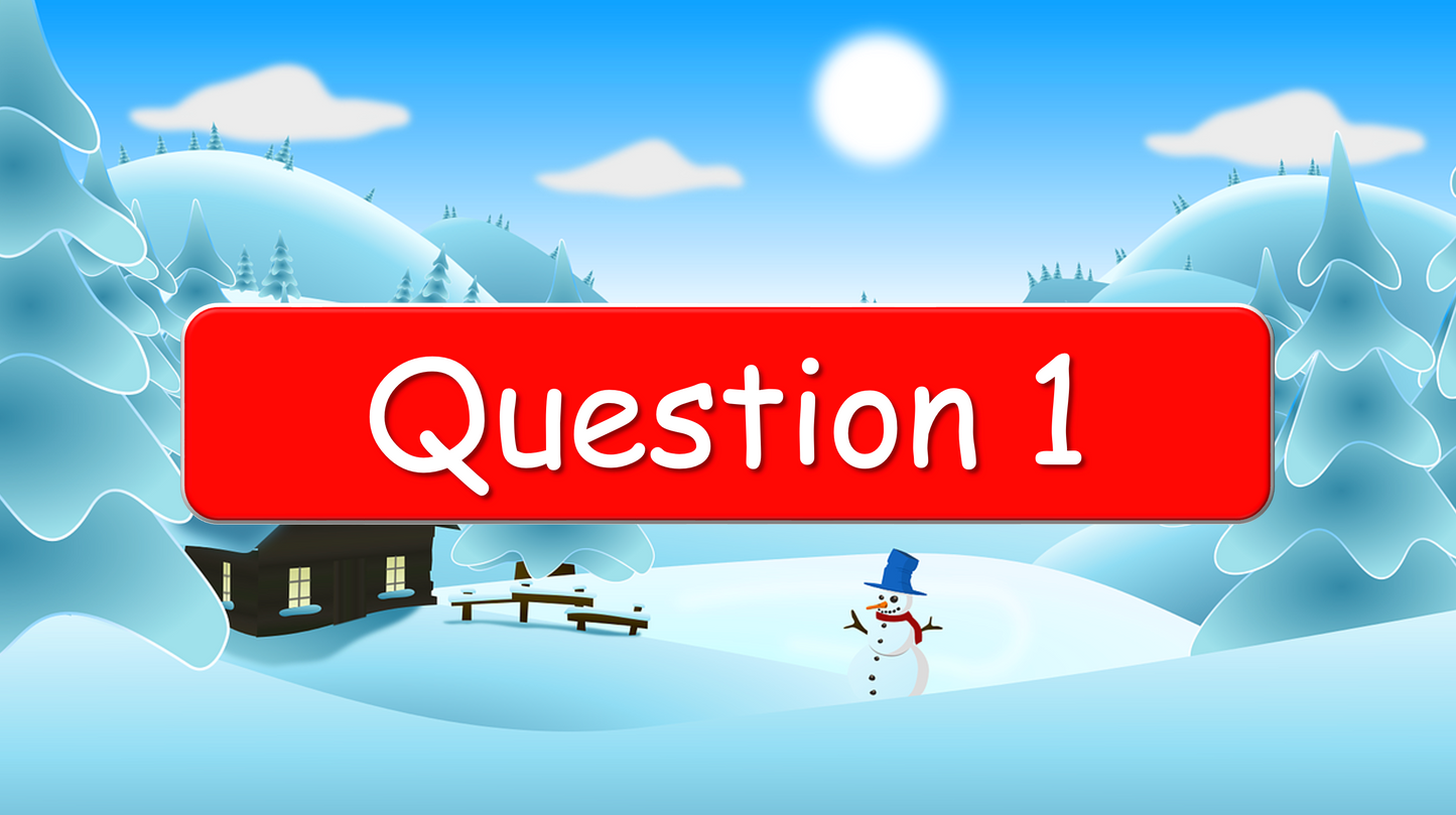 Grade 1-3 - ESL Lesson - Christmas Lesson - PowerPoint Lesson