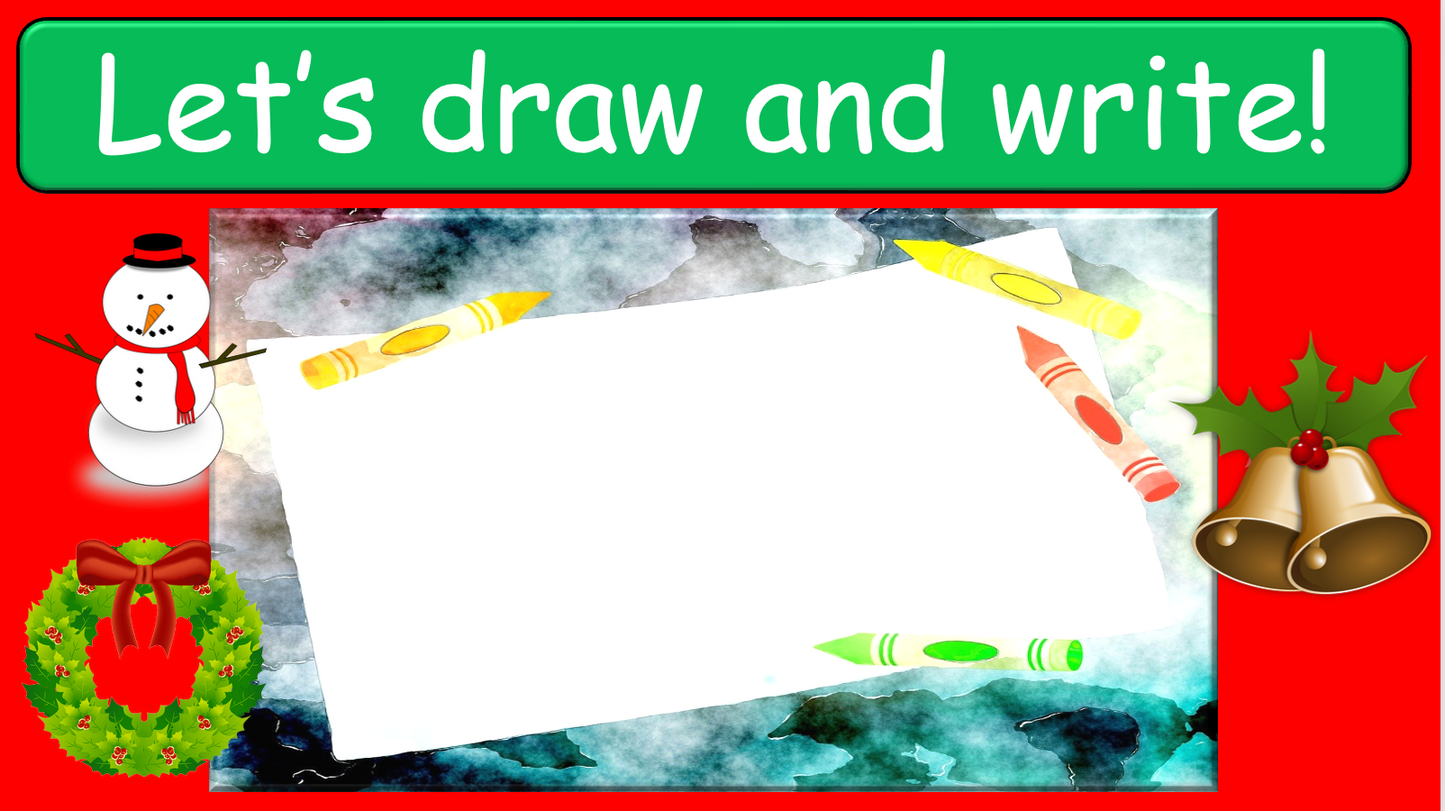 Grade 1-3 - ESL Lesson - Christmas Lesson - PowerPoint Lesson