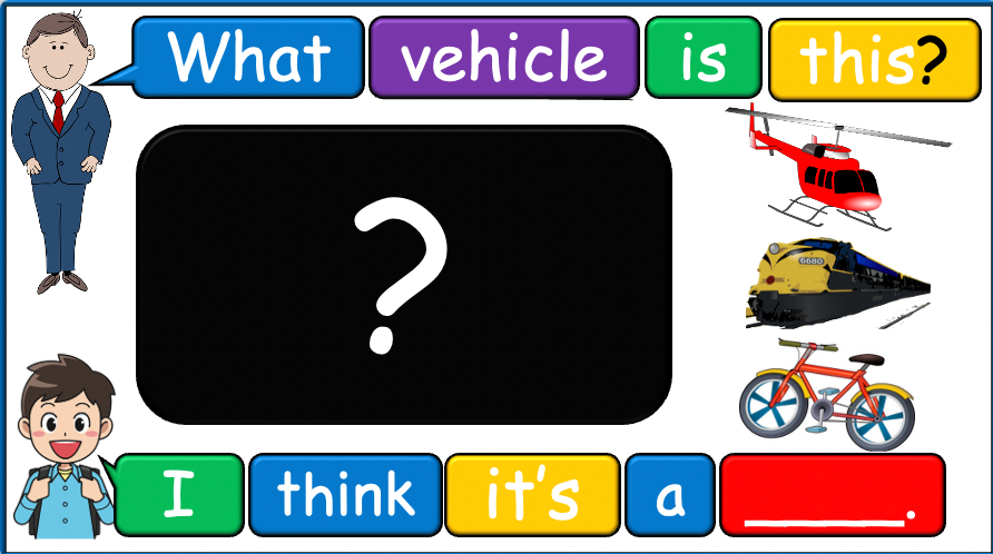 Grade 2 - ESL Lesson - Vehicles - Part 1 - PowerPoint Lesson