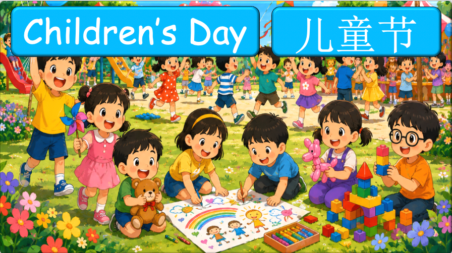 Grade 1-3 - ESL Lesson - Children's Day