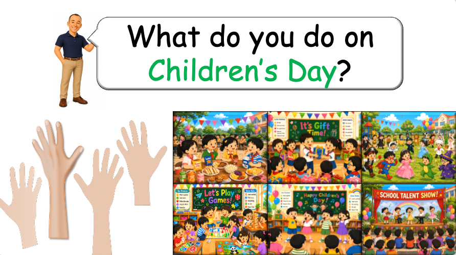 Grade 1-3 - ESL Lesson - Children's Day