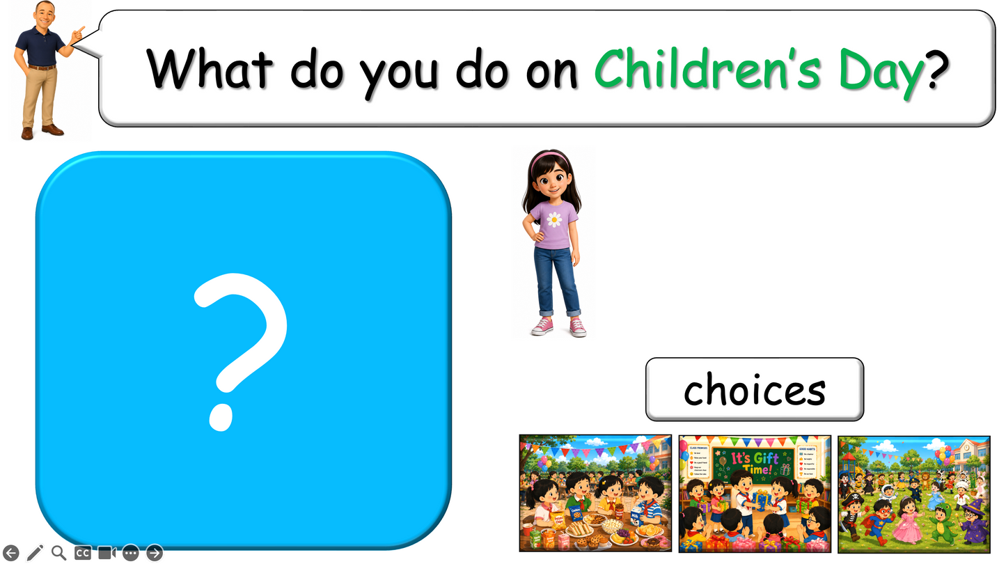 Grade 1-3 - ESL Lesson - Children's Day