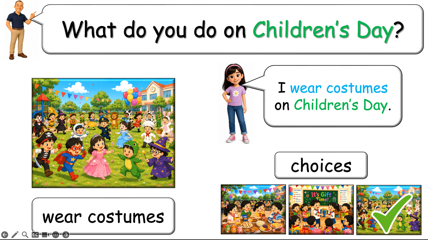 Grade 1-3 - ESL Lesson - Children's Day