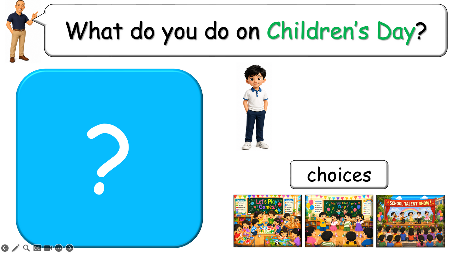 Grade 1-3 - ESL Lesson - Children's Day