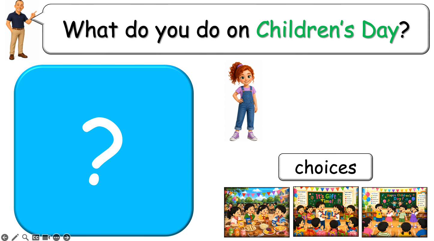 Grade 1-3 - ESL Lesson - Children's Day