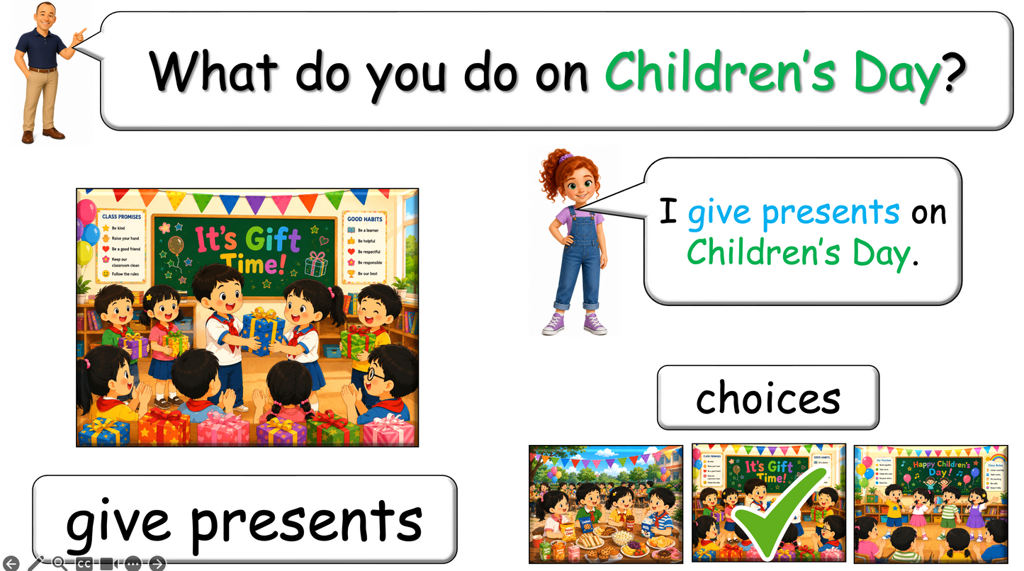 Grade 1-3 - ESL Lesson - Children's Day
