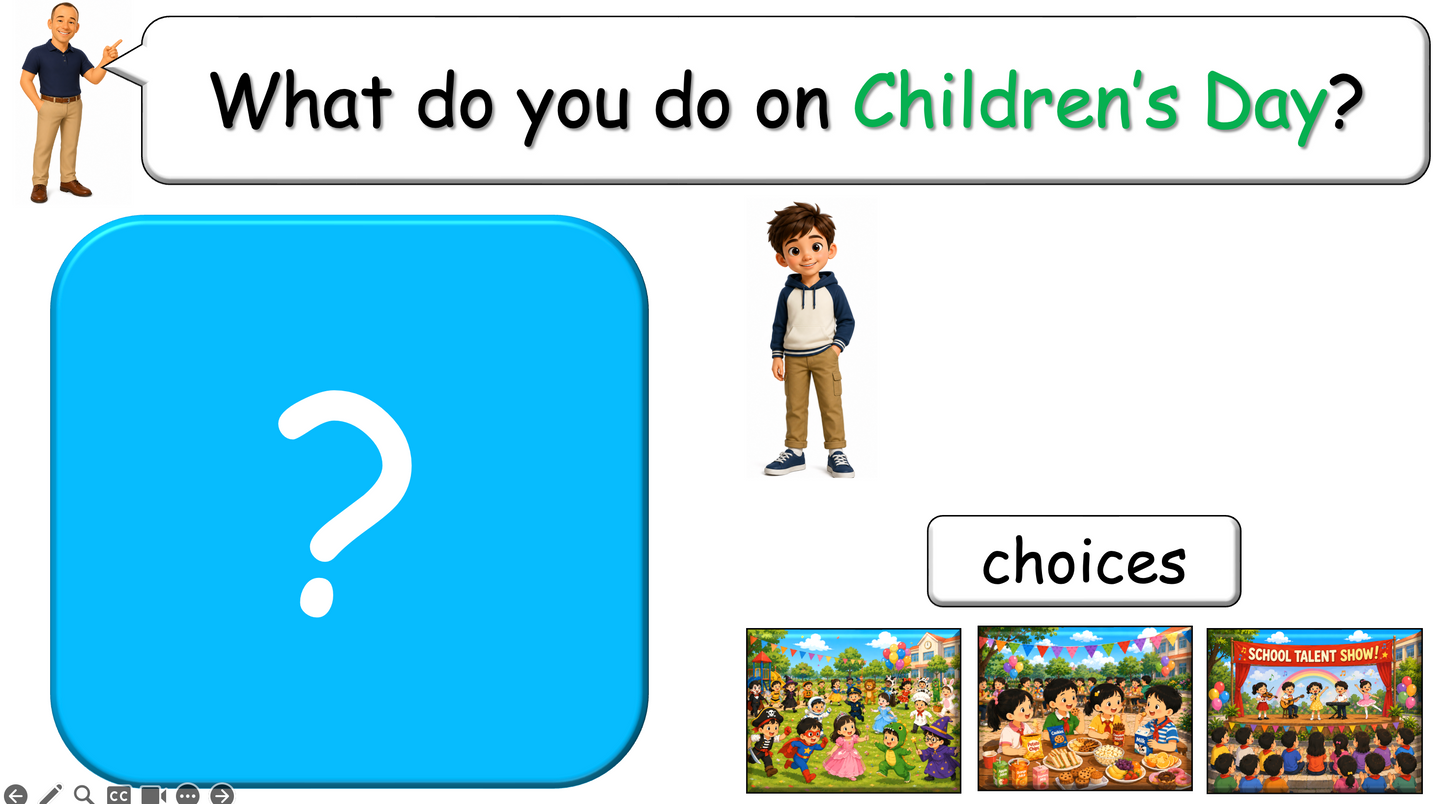 Grade 1-3 - ESL Lesson - Children's Day