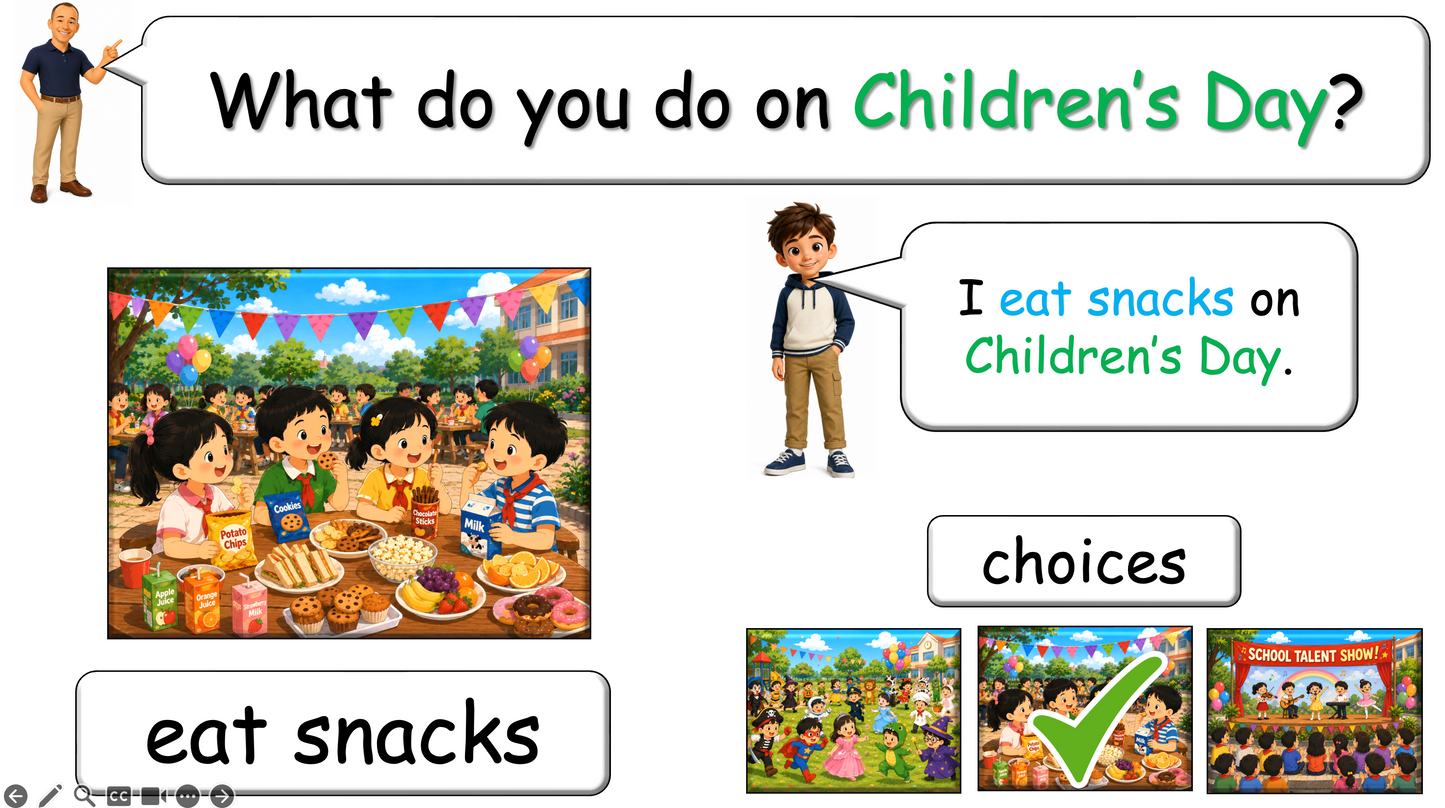 Grade 1-3 - ESL Lesson - Children's Day