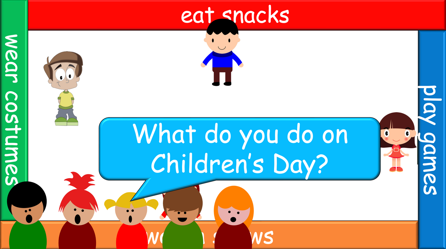 Grade 1-3 - ESL Lesson - Children's Day
