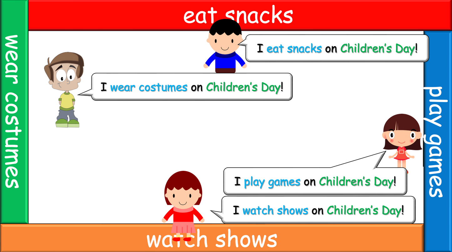 Grade 1-3 - ESL Lesson - Children's Day