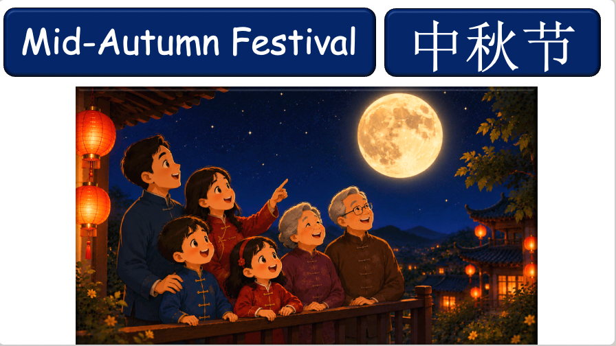 Grade 1-3 - ESL Lesson - Mid-Autumn Festival