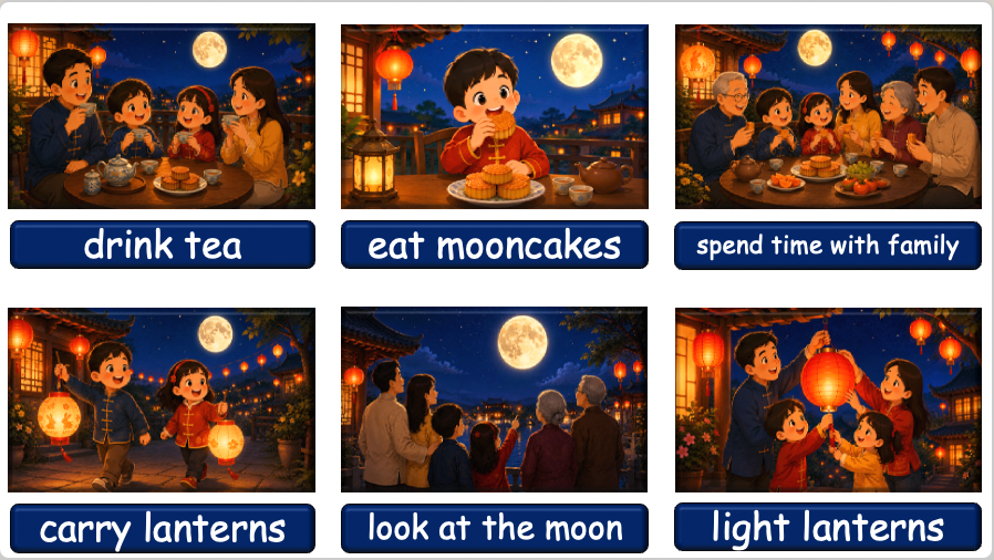 Grade 1-3 - ESL Lesson - Mid-Autumn Festival