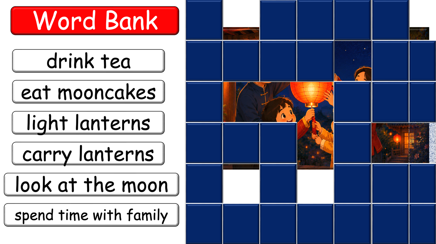 Grade 1-3 - ESL Lesson - Mid-Autumn Festival