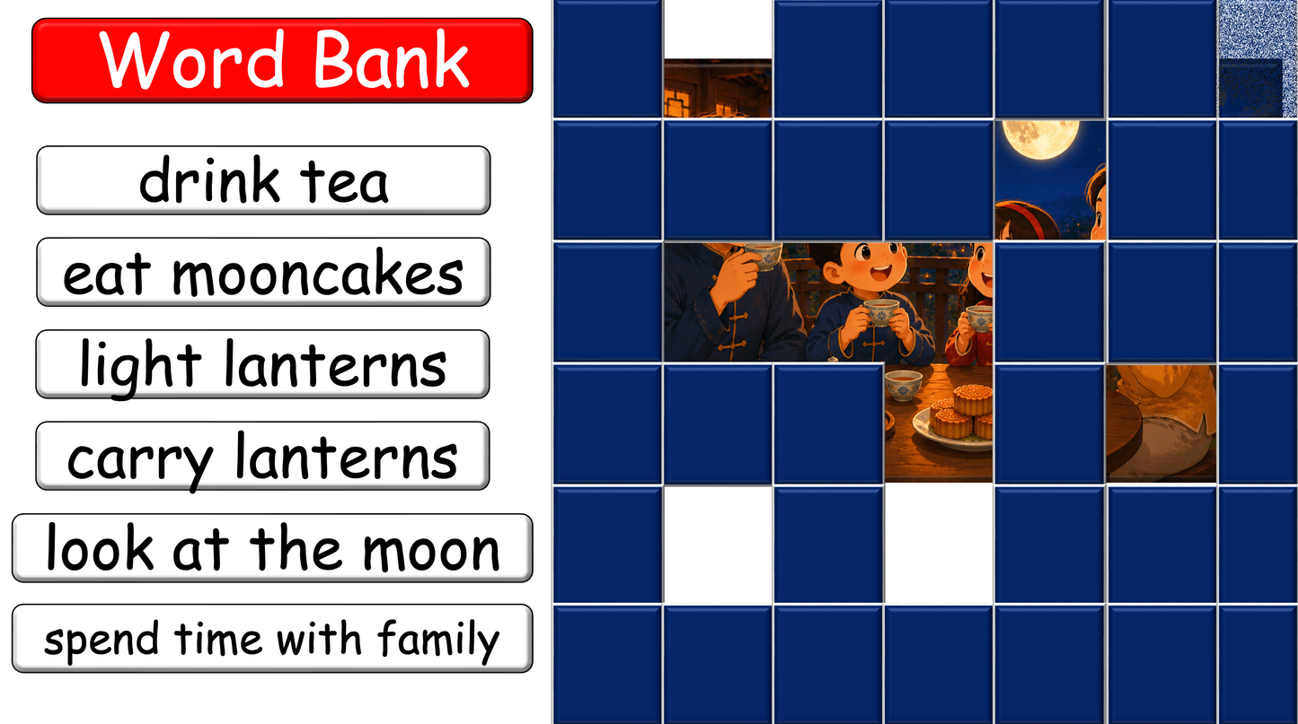Grade 1-3 - ESL Lesson - Mid-Autumn Festival